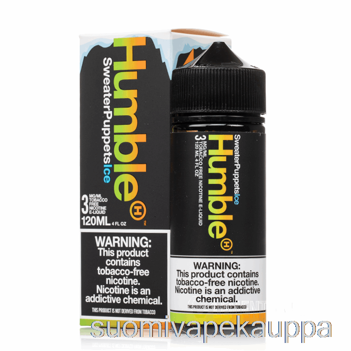 Vape Suomi Ice Villapaita Puppets - Humble Juice Co. - 120 Ml 3 Mg